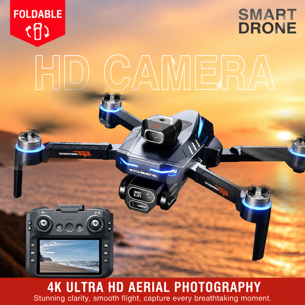 Drone Gimbal 3 Axis - GT8 GPS Drones 360° Obstacle Avoidance