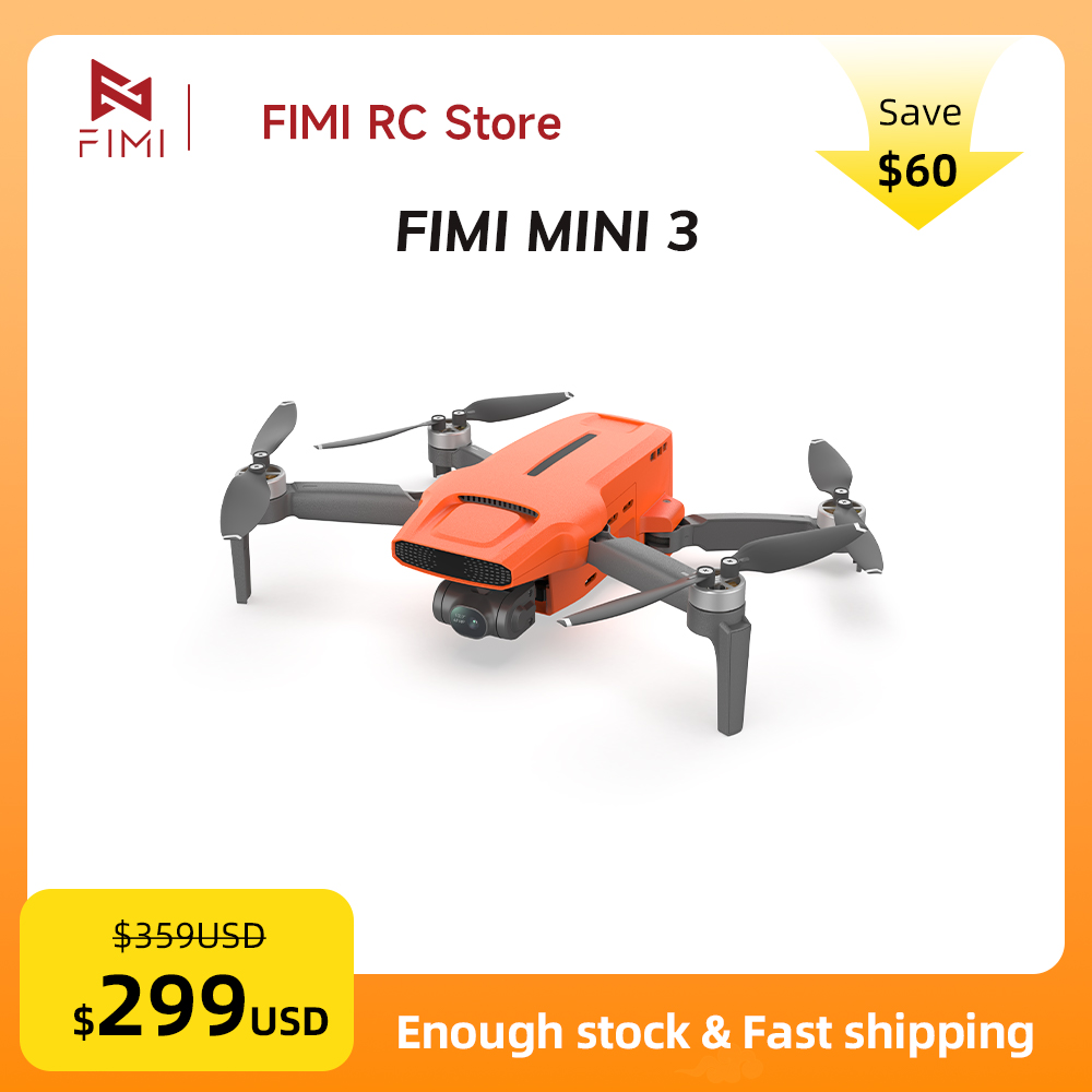Drone Gimbal 3 Axis - FIMI MINI 3 Camere Drone 4K